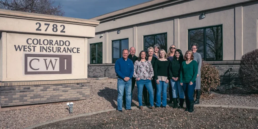 Colorado West Team in front of their Grand Junction, CO office at 2782 Crossroads Boulevard Grand Junction, CO 81506